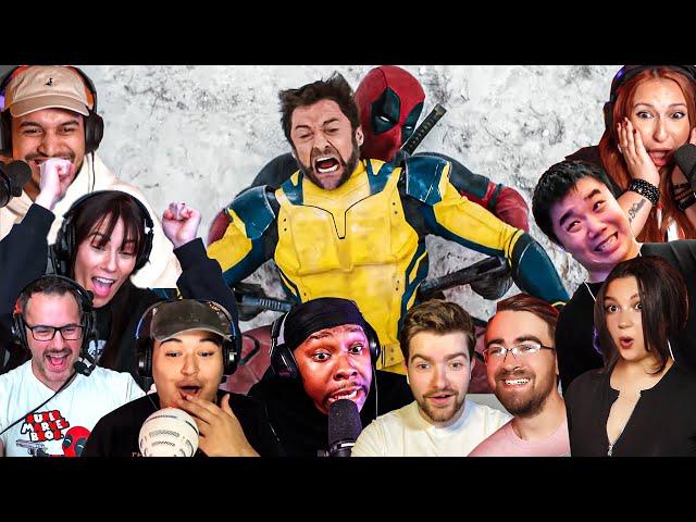 TOP "Deadpool VS Wolverine Fight Scene" Reactions! Deadpool & Wolverine Movie Reaction