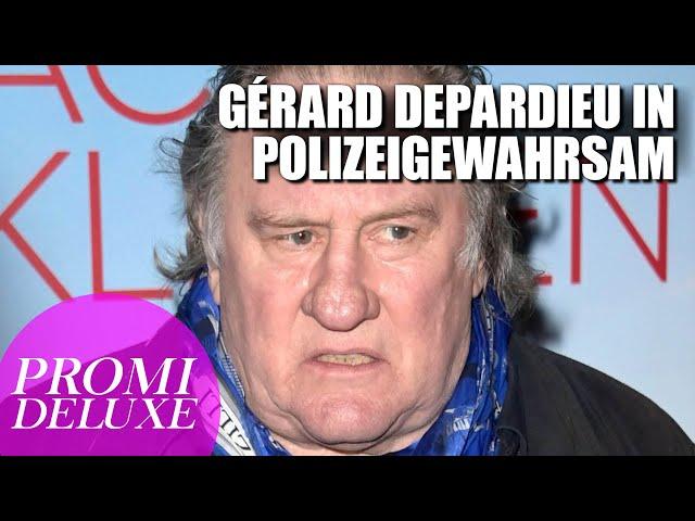 Gérard Depardieu in Polizeigewahrsam: Neue Vorwürfe gegen den Schauspieler