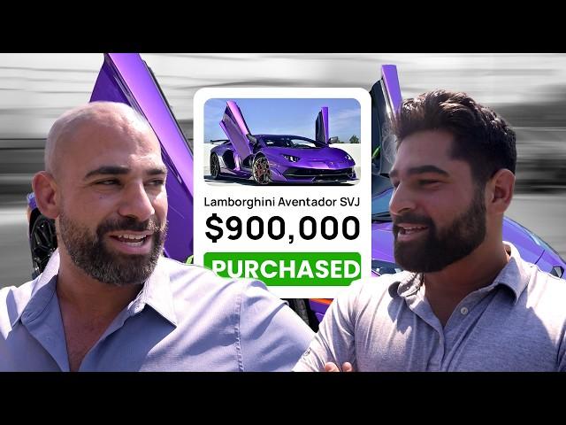 Driving The $900,000 Lamborghini SVJ | Day in the Life of a LUXURY Car Dealer