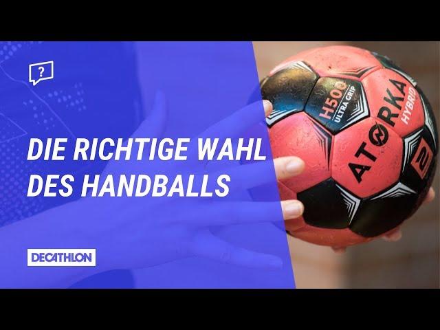 Die richtige Wahl des Handballs | Wir helfen euch dabei!