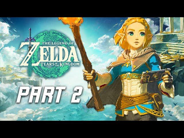 The Legend of Zelda Tears of the Kingdom Walkthrough Part 2 - Hyrule Kingdom