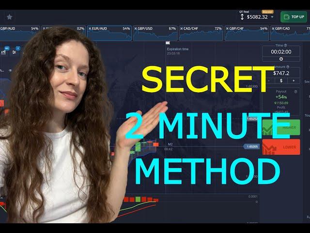 Secret 2 Minute Method and 100% Profit | Pocket Option Strategy