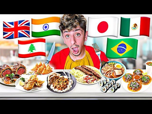 Eating Different Foods from Around the World! 