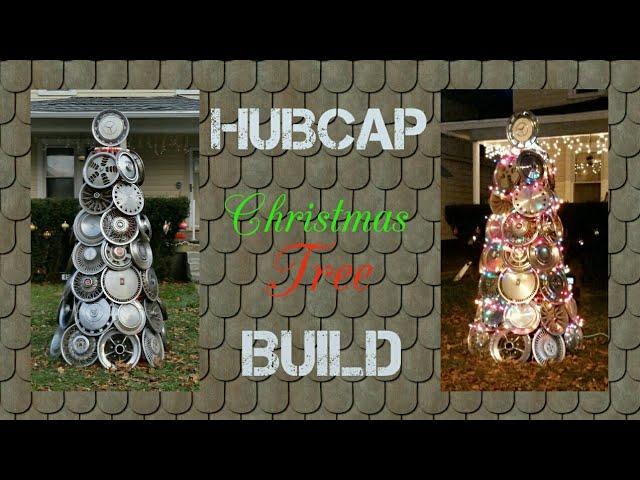 Hubcap Christmas Tree Build