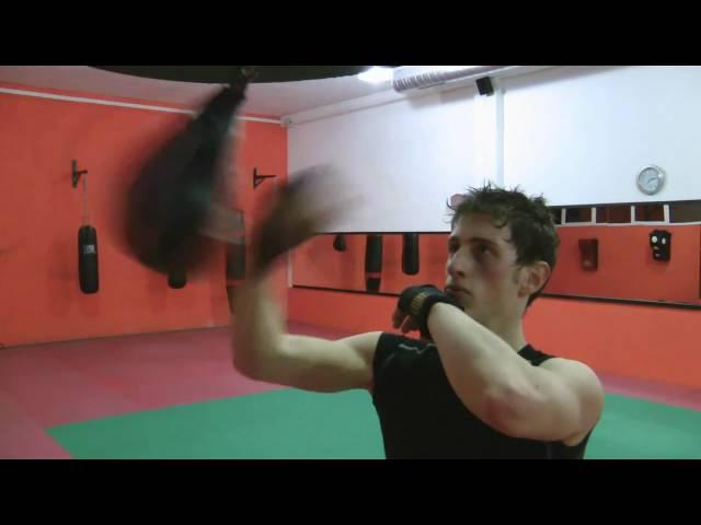 Maestro Fenaroli e Andrea Ingrasciotta KICKBOXING TRAINING.