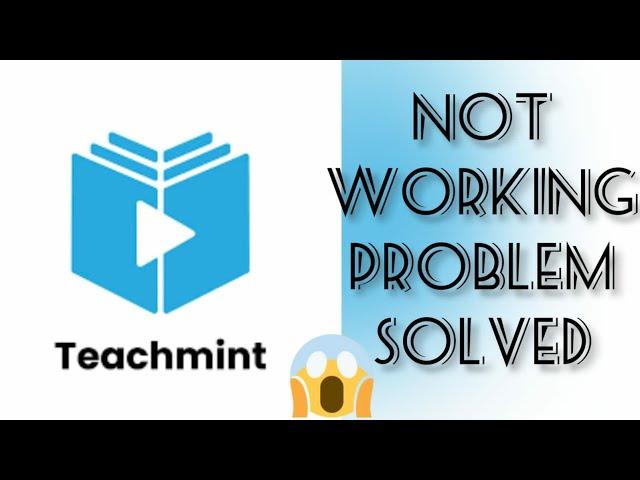 Solve "Techmint " App Not Working Problem |SR27SOLUTIONS