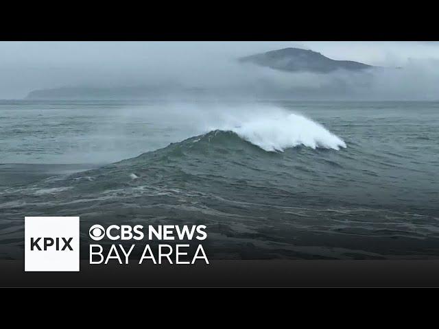 Powerful storm creates dangerous conditions on California coast