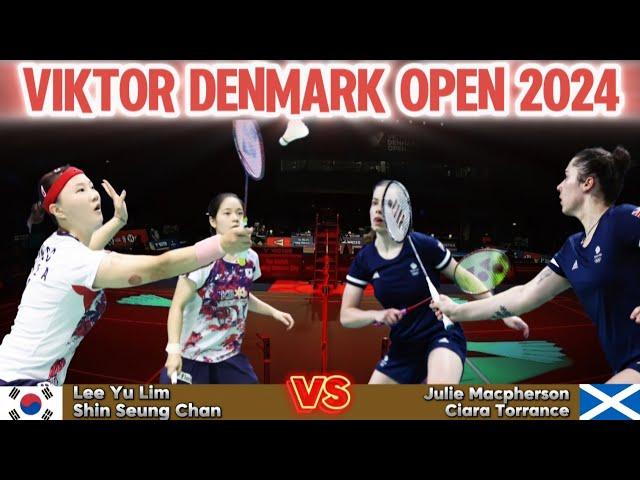 Great Battle! Lee Yu Lim/Shin Seung Chan (KOR) vs Macpherson/Torrance (SCO) | R32 | Badminton VDO24