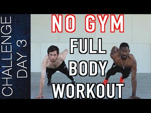 Day 3: NO GYM FULL BODY WORKOUT – Pro soccer player’s bodyweight workout