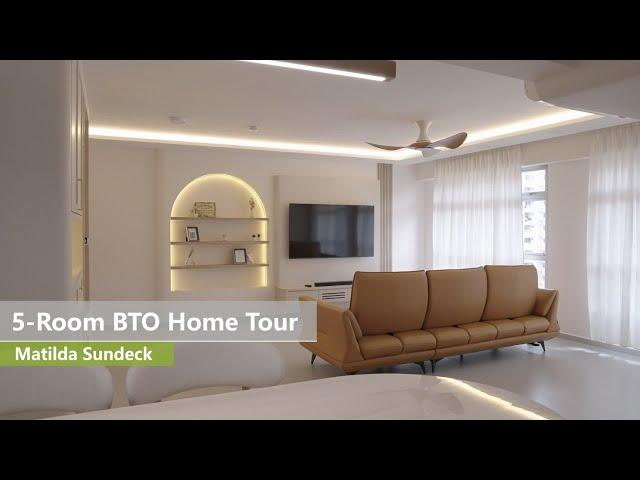 5-Room BTO Home Tour | Matilda Sundeck | Interior Design in Singapore