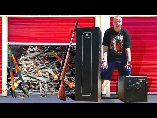 I Bought A Weapon Hoarder's Storage Unit Full Of Weapons!