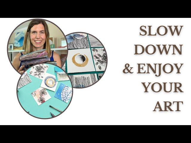 Embrace Slow & Mindful Art with Amy Maricle