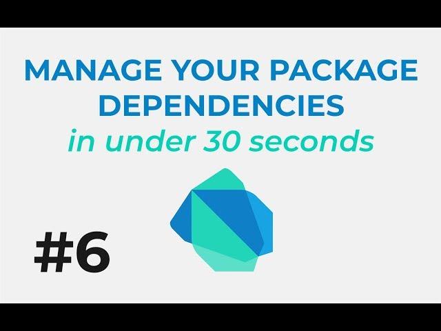 Learn Dart #6: Manage your Dart packages in under 30 seconds