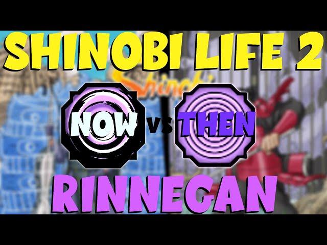 Shinobi Life 2 Rinnegan: Now VS Then