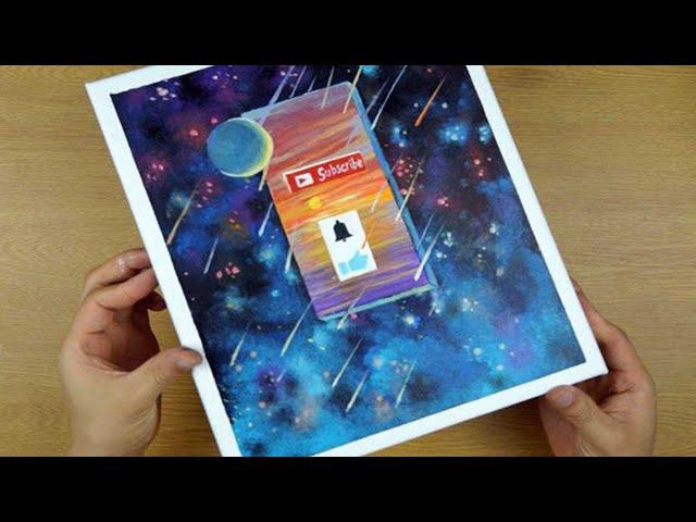Acrylic Painting # 30 | Subscribe ME | Paint Now | Landscape