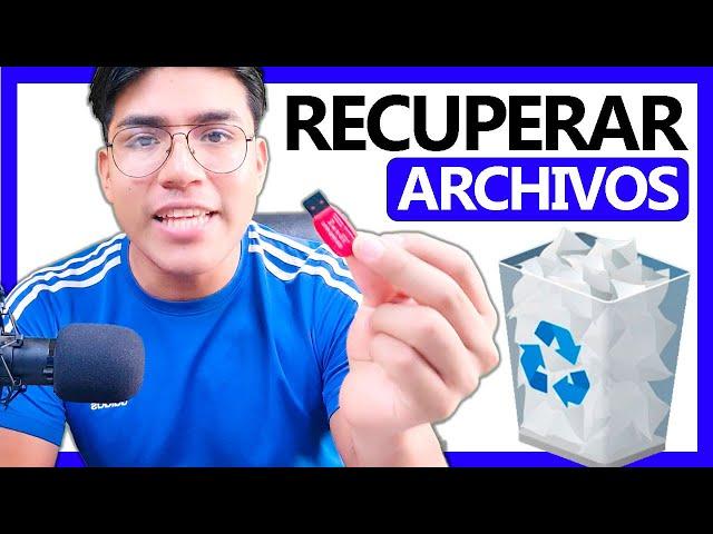  Como RECUPERAR ARCHIVOS de mi PC, DISCO DURO, SD, USB, VIDEOS ( SOLUCIÓN 2023)