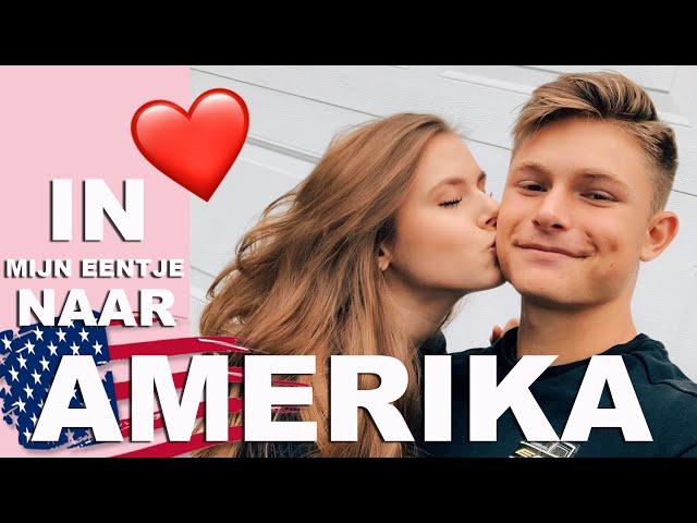 IN MIJN EENTJE NAAR AMERIKA - VLOG - A WEEK IN MY LIFE