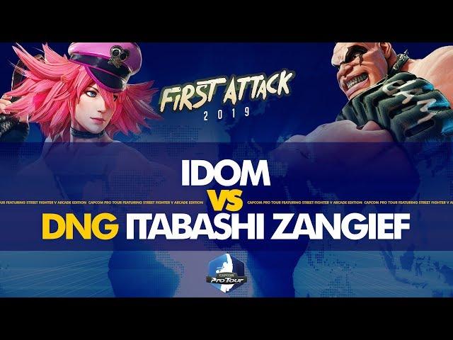 iDom (Poison) vs DNG Itabashi Zangief (Abigail) - First Attack 2019 Top 8 - CPT 2019