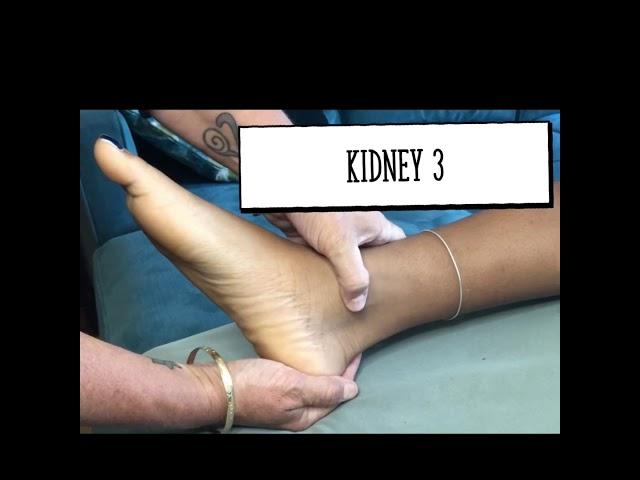 Kidney 3- Acupressure Point Location