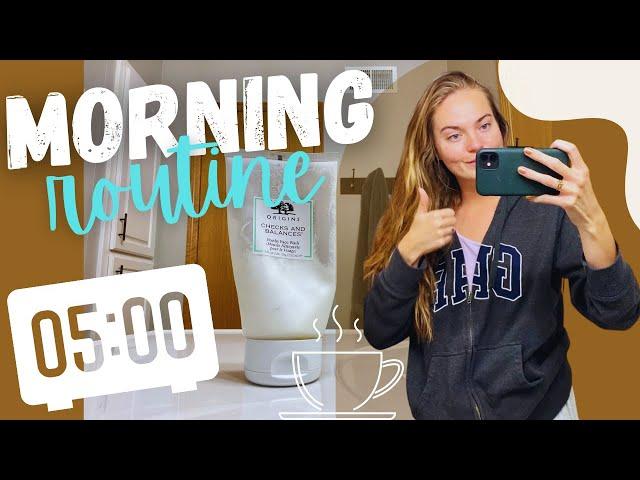 MORNING ROUTINE 2021 | Wake Up at 5AM With Me // Teacher Life