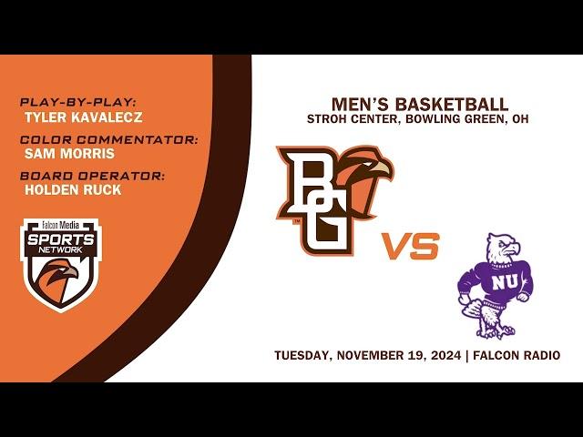 Bowling Green Men's Basketball vs Niagara Falcon Media Sports Network Broadcast (Nov. 19, 2024)