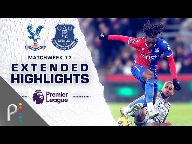 Crystal Palace v. Everton | PREMIER LEAGUE HIGHLIGHTS | 11/11/2023 | NBC Sports