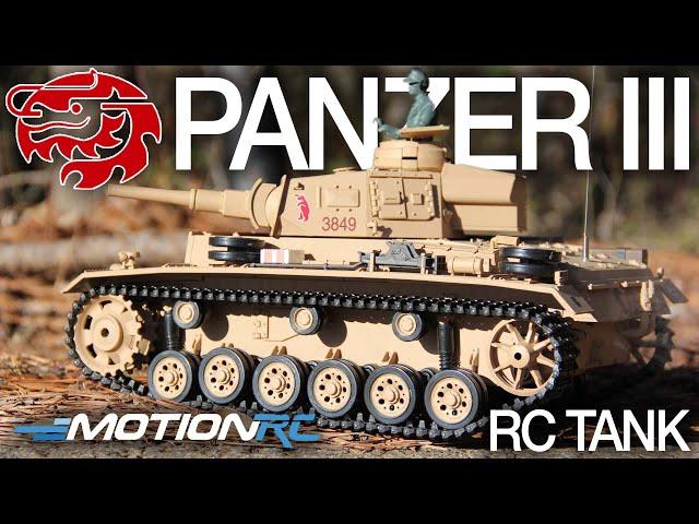 Heng Long Panzer III Ausf. H RC Tank | Motion RC Overview