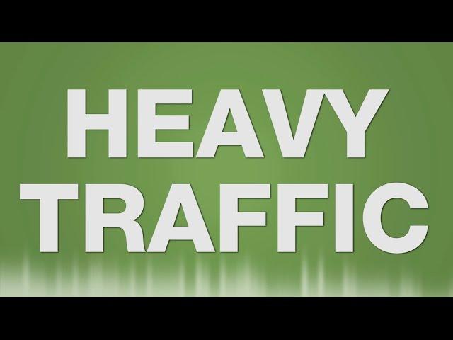 Heavy Traffic SOUND EFFECT - Starker Verkehr Autos City SOUNDS