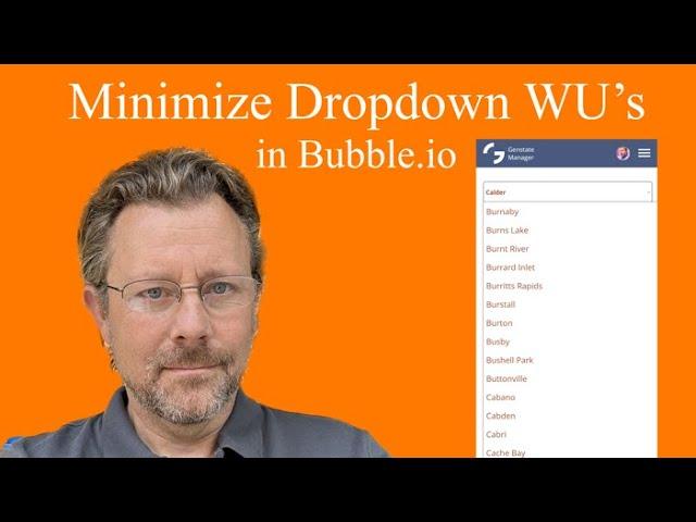 Minimize Workload Unit (WU) Impact of Utilizing Dropdowns in your Bubble.io Application