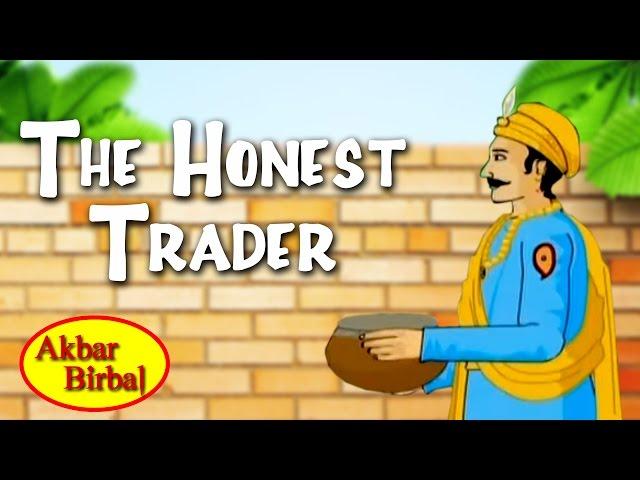 Akbar Birbal Animated Stories | The Honest Trader | English Animated Stories For Kids