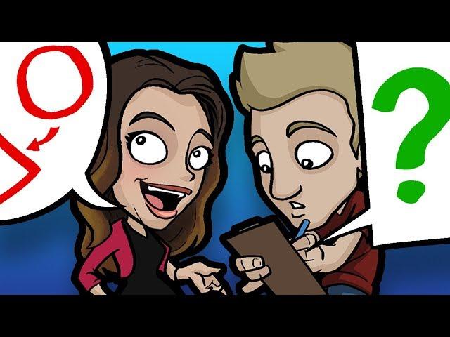 ART GAME: Draw CARTOONS based on DESCRIPTIONS - Group Art Collab!