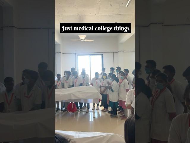 Just med things 🩺 #medlife #mbbslife #viralshorts #gmcjalna #neet2025 #doctor #medicalstudent