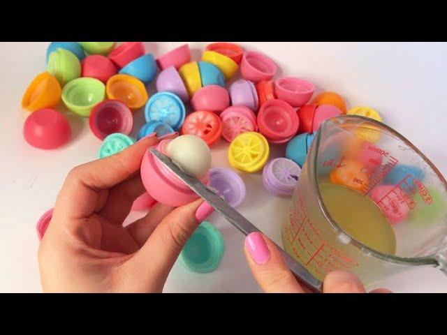 MELTING MY EOS LIP BALMS! HIGHLY SATISFYING