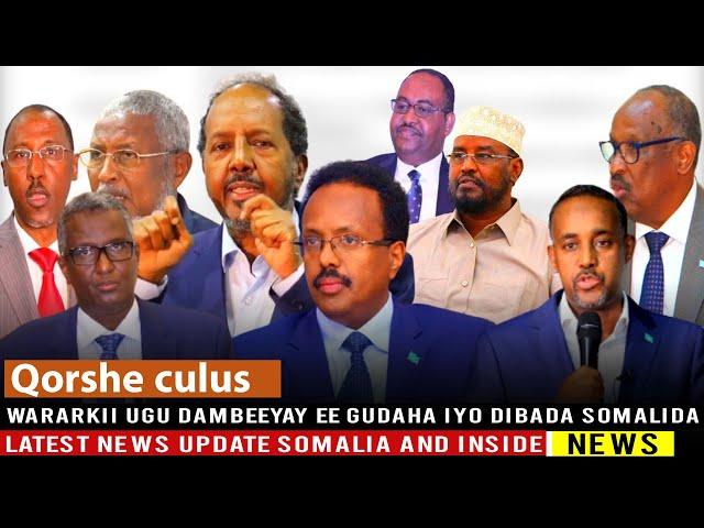 MUCAARADKA OO DHABARKA KA TOOGTAY FARMAAJO WAJIGA LABAAD EE DASTUURKA VILLA SOMALIA OO ABAABUL BILOW