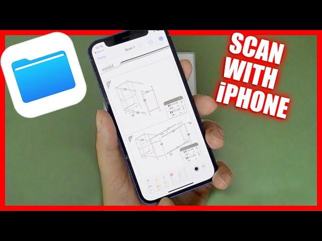 How To Scan Documents On iPhone, iPhone 13, 12, 8, 6s, SE or iPad