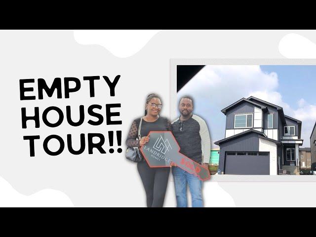 Our Empty House Tour | New House in Edmonton, Alberta