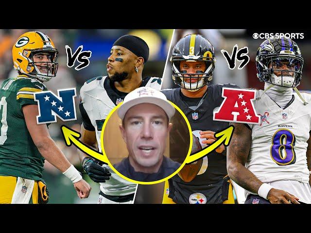 Matt Ryan previews NFL Wild Card Matchups (Packers vs Eagles, Steelers vs Ravens + MORE)