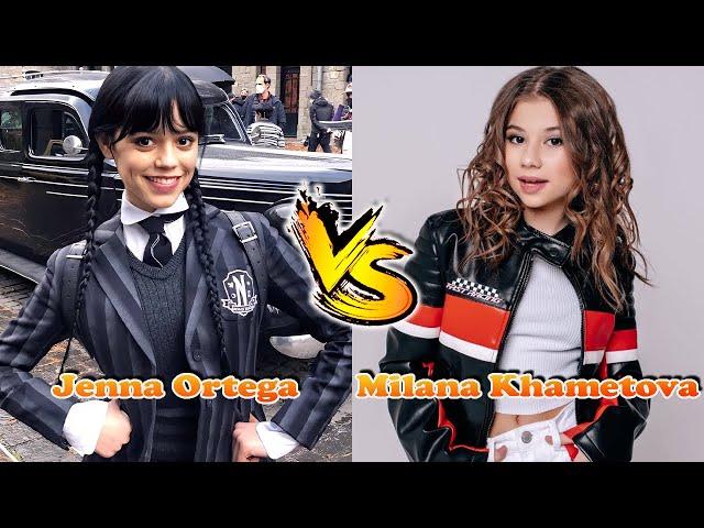 Milana Khametova VS Jenna Ortega Stunning Transformation | From Baby To Now Years Old