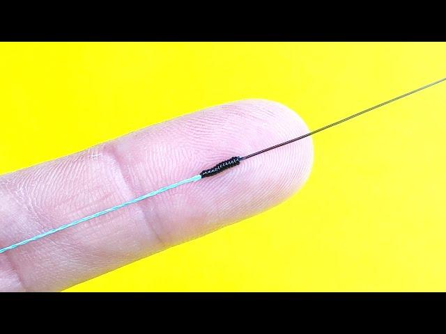 The best fishing knot that every angler should know about. How to tie two fishing lines together