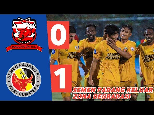 3 POIN SEMPURNA‼️ Highlight Madura United Vs Semen Padang 0-1 || DRAMA VAR TERJADI #semenpadang