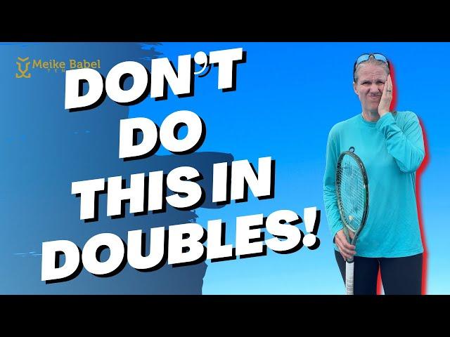 How To Improve In Tennis Doubles - Make This ONE Adjustment!