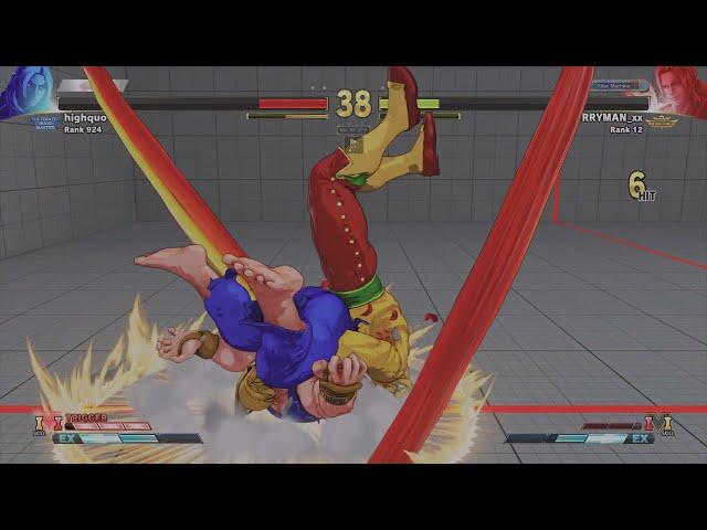 #SFVCE Highquo (Ken) vs Curryman (Vega) | STREET FIGHTER V CE High Ranked Matches [1080p 60fps]