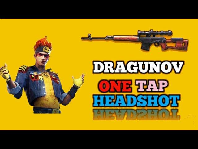 DRAGUNOV ONE TAP HEADSHOT TRICK || 100% HEADSHOT || GARENA FREE FIRE