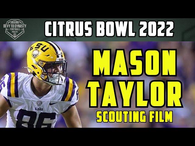 Mason Taylor LSU | Citrus Bowl Highlights 2022