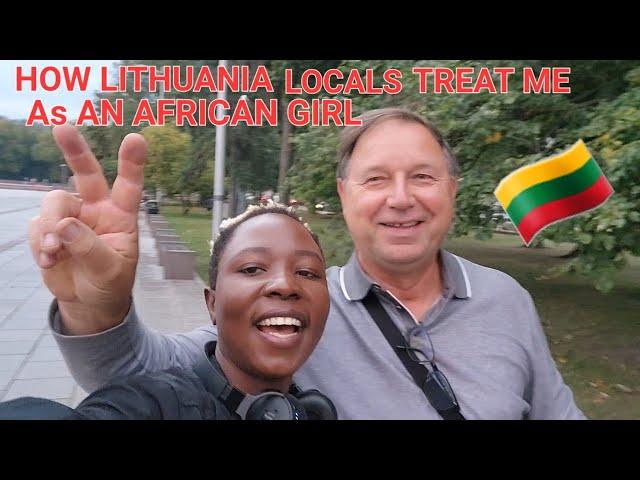 African Girl First Time In Lithuania, My First 24 HRS