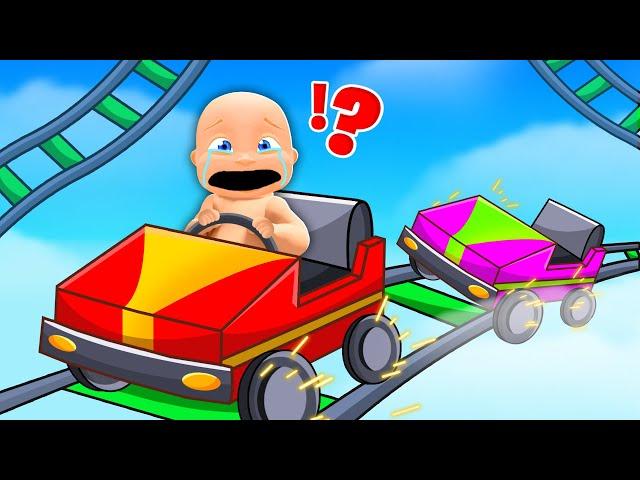 Baby Cart Ride DISASTERS in Roblox!