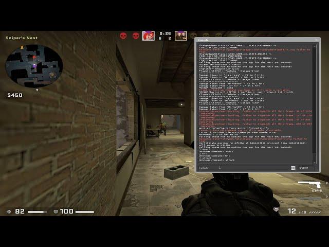 CSGO killed a silver 1 with console command