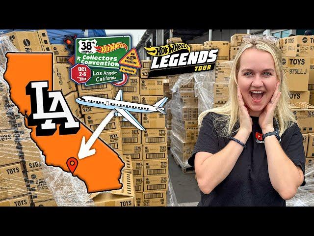 We Flew Across The Country For The Hot Wheels 38th LA Convention & Legends Tour!