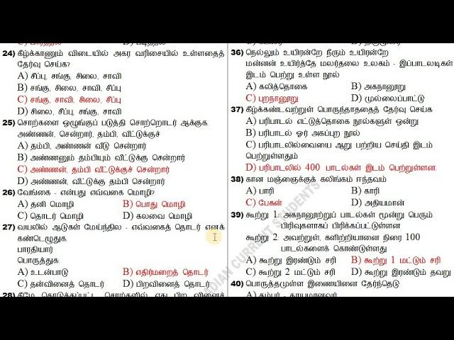 Qதமிழ் தகுதித்தேர்வு எப்படி இருக்கும்? தேர்வர்களின் அனைத்து கேள்விகளுக்கும் பதில்கள்  PART-03 of 3