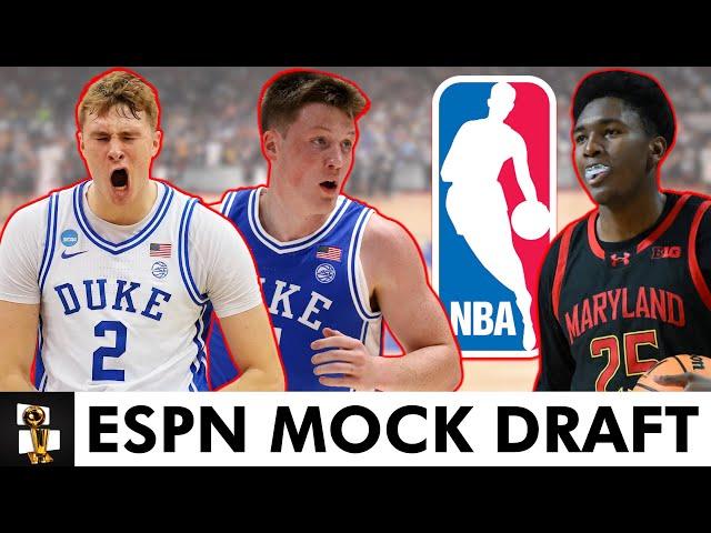 ESPN 2025 NBA Mock Draft AFTER Kevin Durant Trade